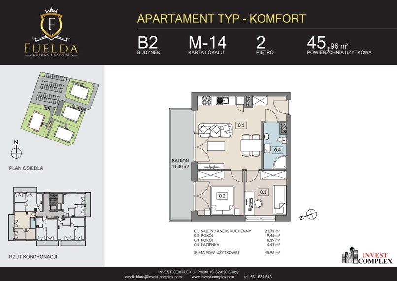Apartamenty Fuelda, Познань (Нарамовице) — фото 22